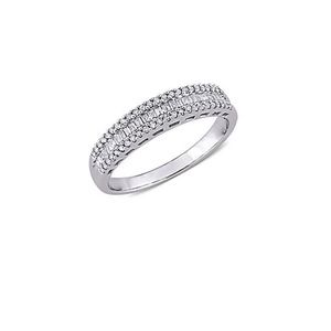 Sonatina 14k white gold diamond band